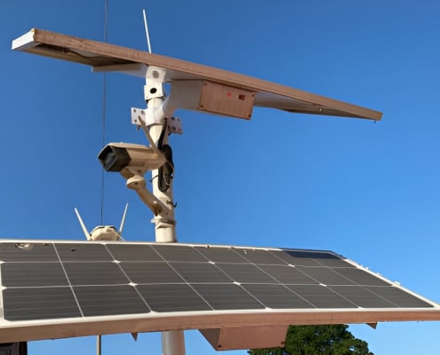 Solar Panel Security Cameras